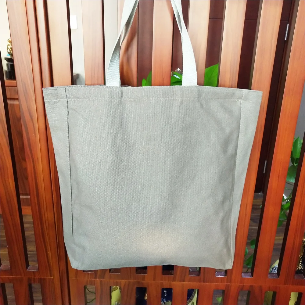 Wholesale Cheap 16OZ Canvas Tote Bags With Logo Printing Bulk In Stock