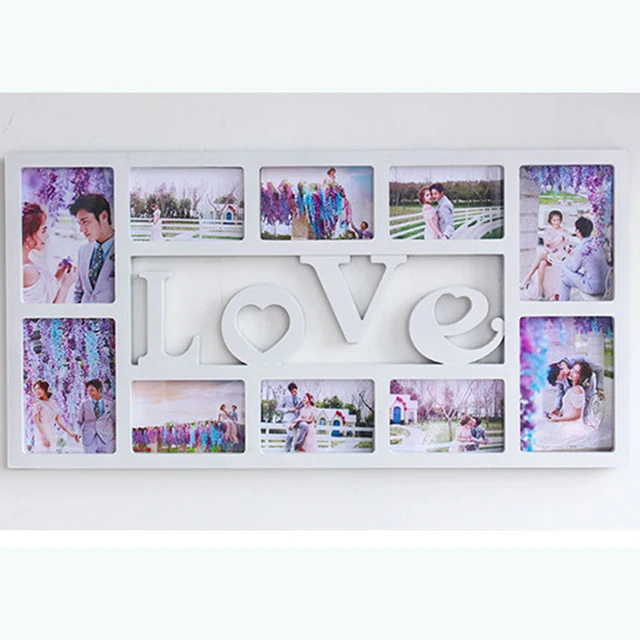 European style combination photo frame lovefamily photo wall photo studio wedding commemorative supplies
