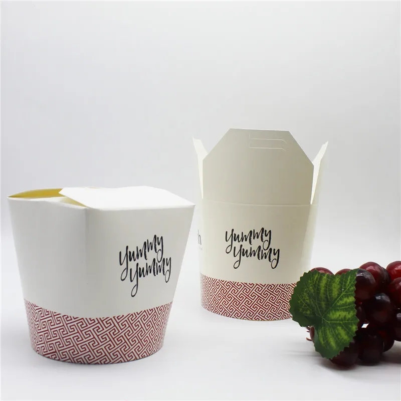 Lunch box paper hard food noodle boxes