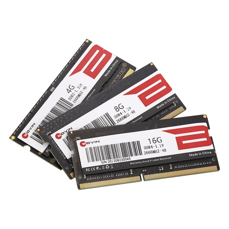 Notebook Memory RAM 4GB  DDR3 1600mhz 1.35V So-Dimm Laptop Memory