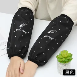Cute waterproof sleeves pink Arm Warmers Housework anti-fouling and oil-proof kitchen sleeves long sleeve for arms oversleeve