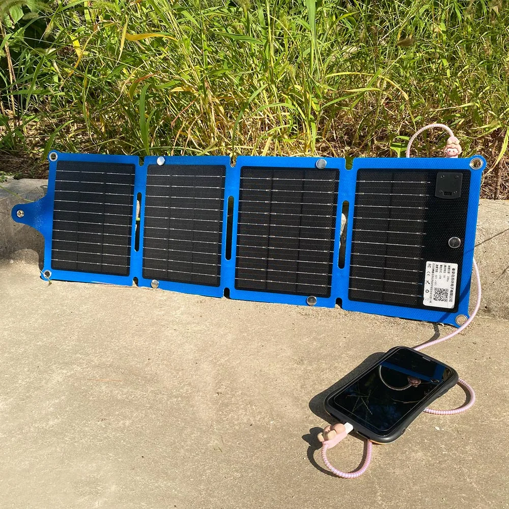 5v 21w 28w etfe складные солнечные панели для наружного использования портативная солнечная зарядка водонепроницаемая