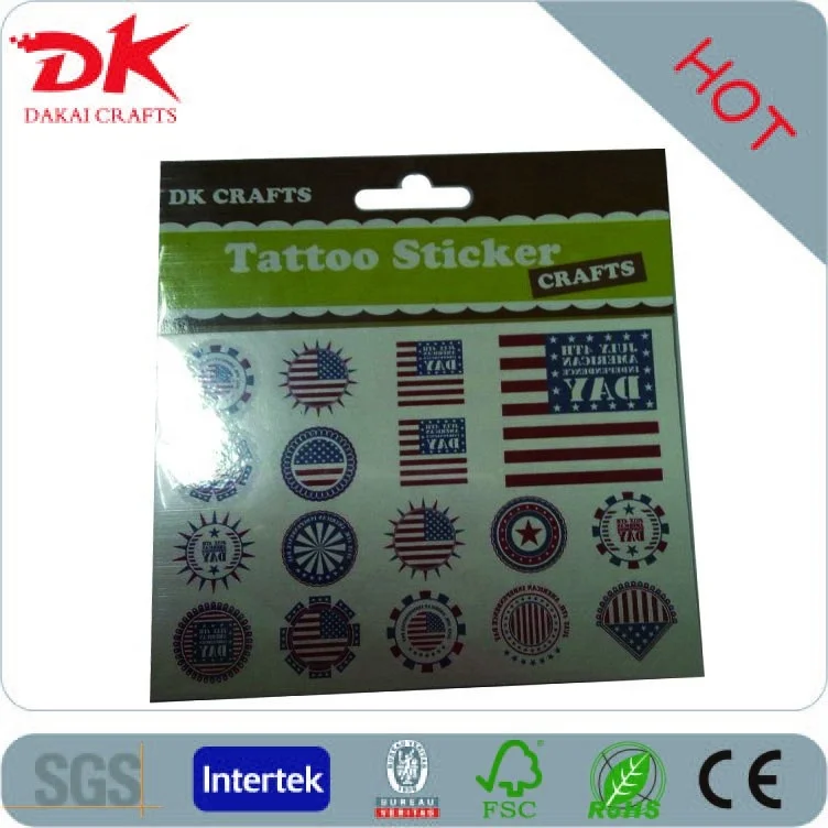 Letters and Numbers Tattoo Design Printed Waterproof Temporary Tattoo Promotional Custom Various Tattoo Stickers EN71 1/2/3/9