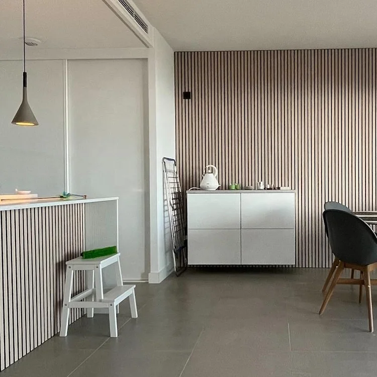 Manufacturers Direct Selling Soundproof Wooden Slat Acoustic Panels Akupanel For Soundproofing And Decorating