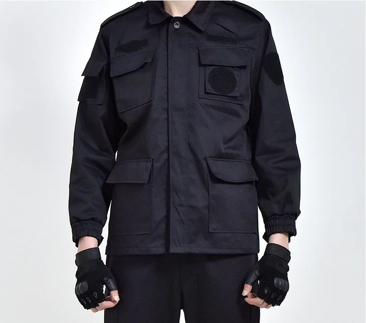 
The best quality professional manufacturer security clothing custom logo uniform 