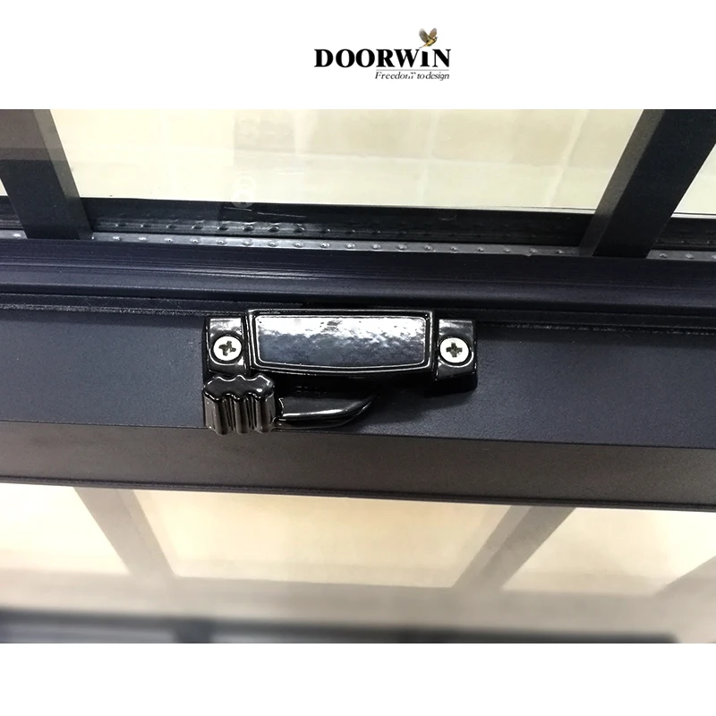 Лучшее качество популярная алюминиевая рама Вертикальные Раздвижные одиночные/двойные подвесные окна