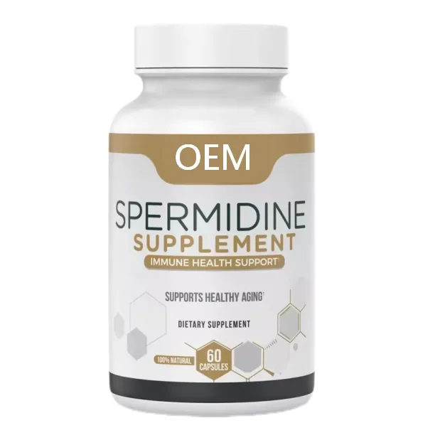 Herbal Supplements good for Body,Skin, Hair And Nail with Wheat Germ Spermidine Capsules Spermidine Powder Supplements Pills