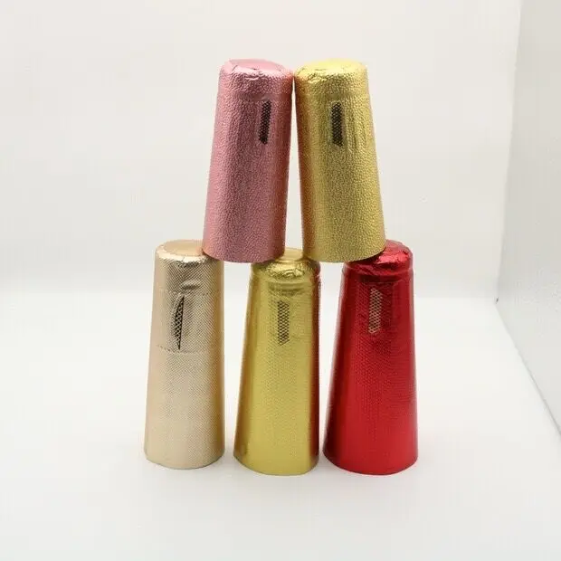 34*90mm 34*120mm  aluminum champagne  foil  Capsules for champagne bottle