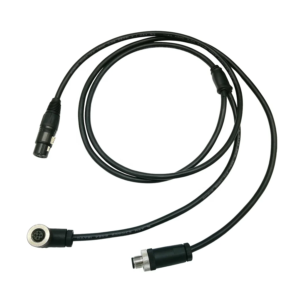 M12 Y Тип XLR кабель в сборке Тип соединителя M12 кабель