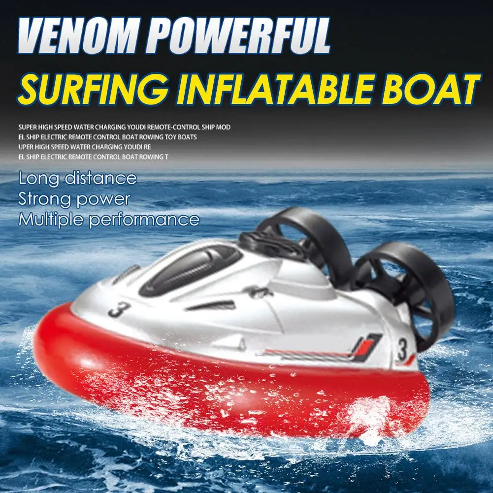 Дропшиппинг горячая Распродажа Hovercraft скоростной серфинг надувная мини-лодка на дистанционном управлении лодка водная игрушка для детей Летняя игра