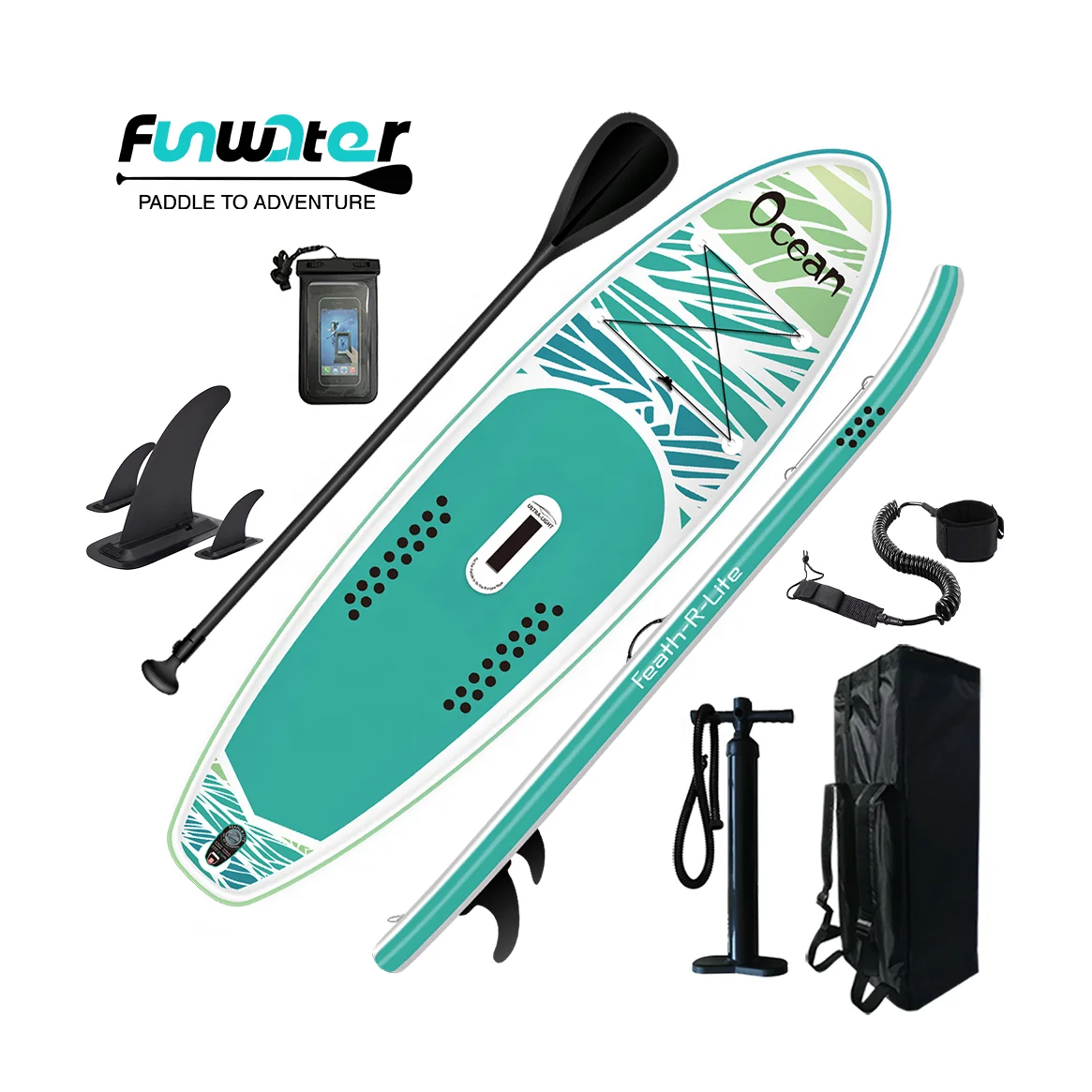 FUNWATER SUP drop shipping sup importing stand up paddle boards windsurf wing surfing for unisex