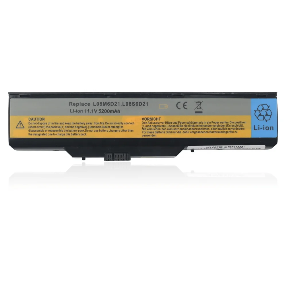 Replacement laptop battery for Lenovo L08M6D21 L08S6D21 3000 G230 3000 G230G E23
