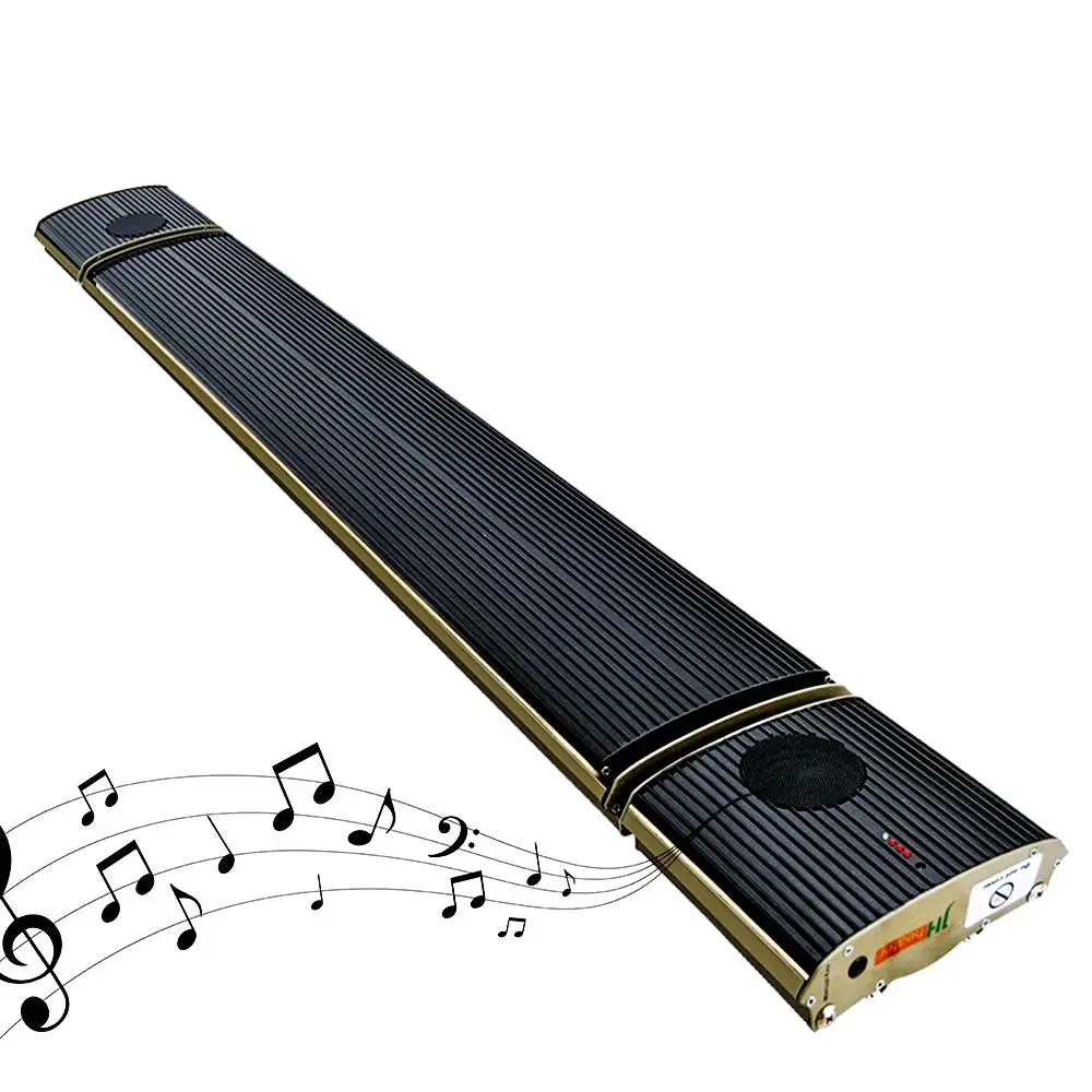 JHheatsup OEM far infrared heaters wireless speaker panel waterproof patio office yoga room outdoor electric heaters warmers