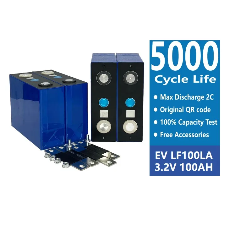 Starmax EV Lifepo4 100ah 3.2V Prismatic Rechargeable Lithium Iron Phosphate Battery Cells 12V 24V 48V Energy Storage Battery