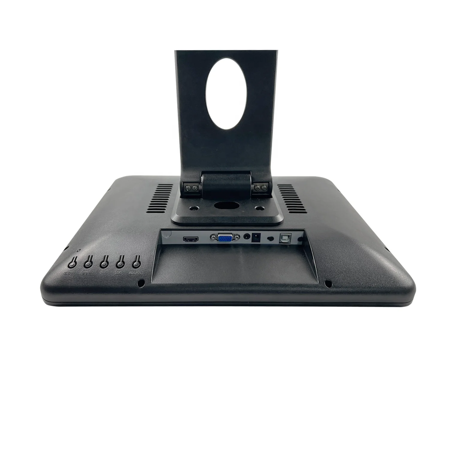 Capacitance touch True Flat 15 inch touch screen monitor with vag hd mi port