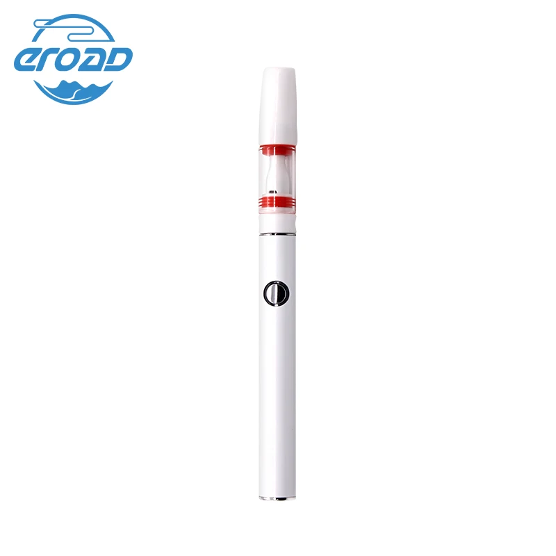 1ml Cbd Vape Atomizer 510 Thread Full Ceramic Coil Child Lock Cart Oem Packaging Color Accepted