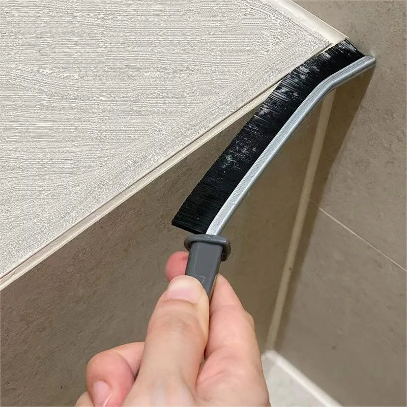 Colour Gap Cleaning Brush Scrub Brush Deep Tile Joints Stiff Angled Bristles for Bathtubs Kitchens Multi-Surface Household Clean