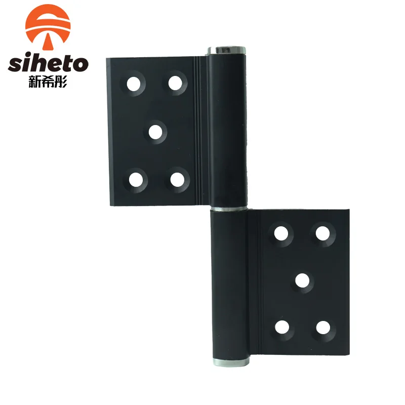 Hot Sale Stainless Steel 201 Wooden Door  Hinges Heavy Duty 360 Degrees Mute Flag Door Hinge