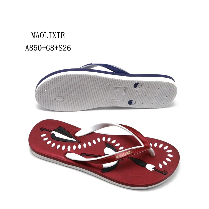 China supplier flat comfort flip flops bedroom slippers outdoor beach latest ladies chappal