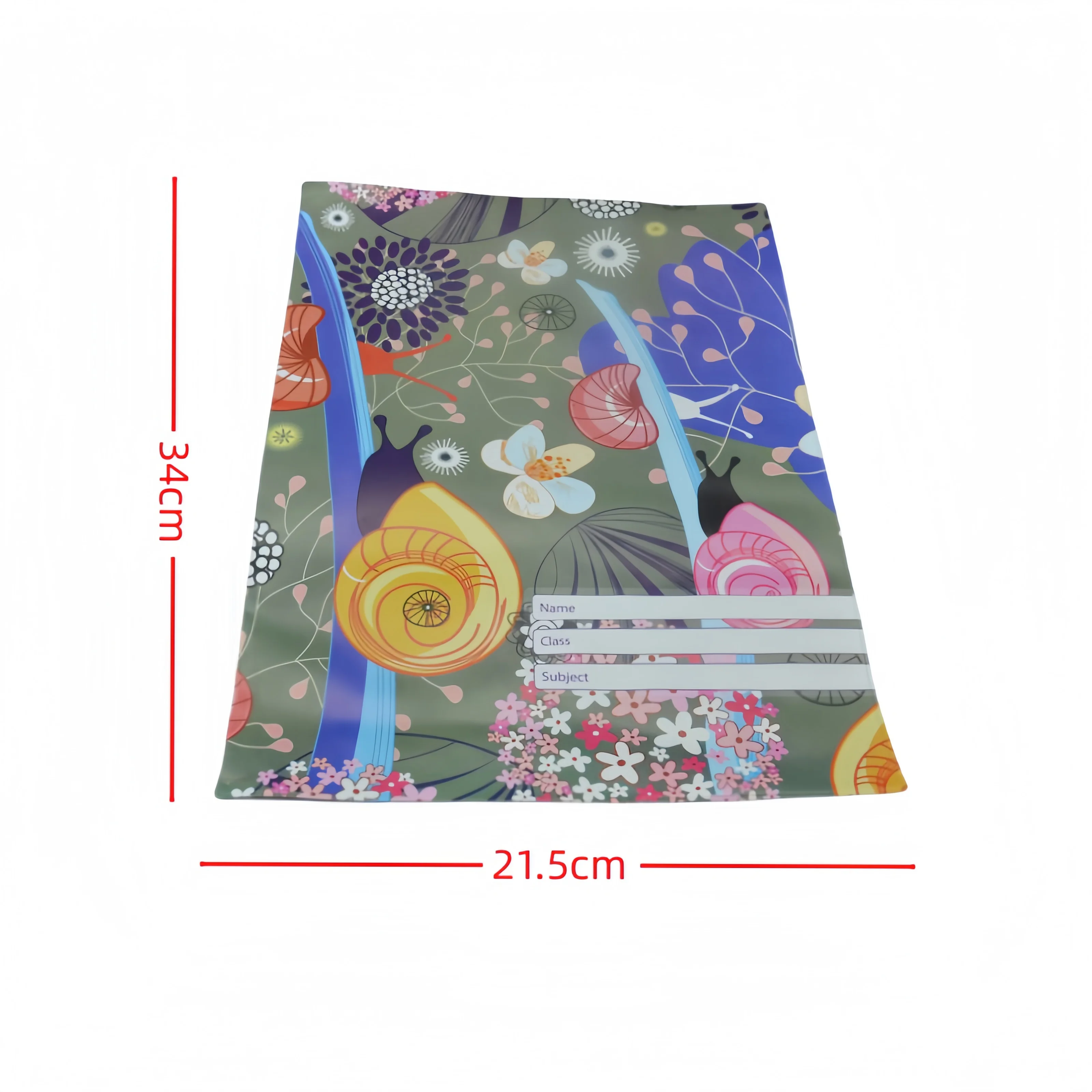 Оптовая продажа на заказ B5 A4 студенческие ПВХ обложки для книг упражнений персонализированные