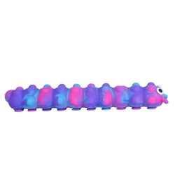 22 Kids Children Rainbow Silicone Squid Pop Led Light Bubble Suction 3D Squidopop Fidget Toys With Certificate