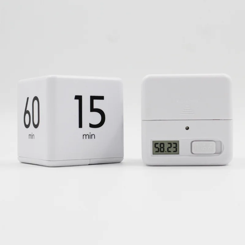  small personal kid interval visual friendly dial digital workout exercise cube timer