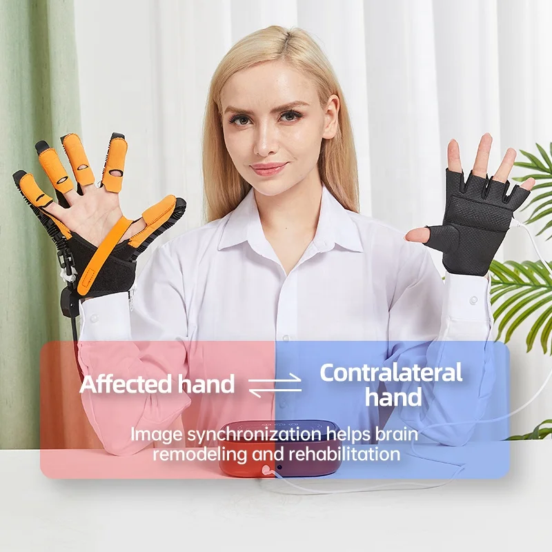 Hot sale Hand Function Rehabilitation Training Gloves Finger Trainer for Stroke Hemiplegia Patients