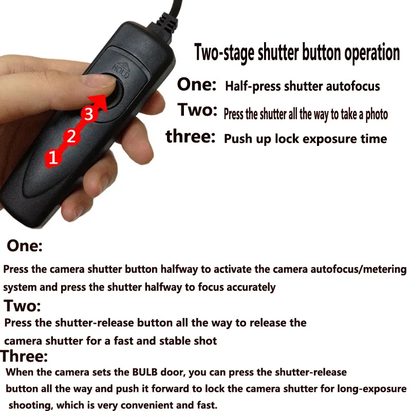 
RS-80N3 Remote Shutter Release Control cord for canon 20D/30D/40D/50D/5D/5DII/7D/5D3/6D 