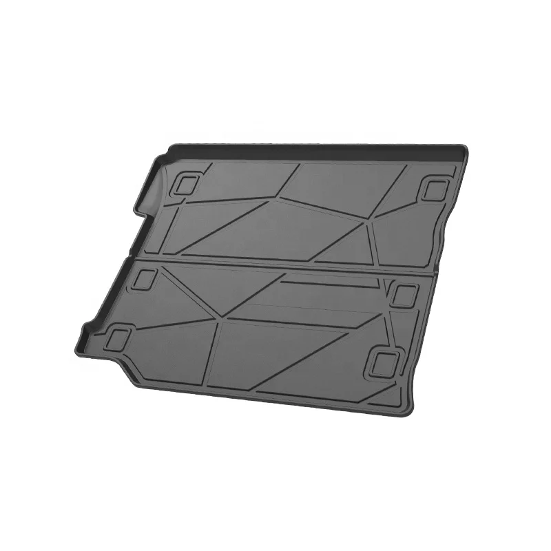 3d car rear trunk mat/cargo liners use for jeep wrangler jl 4 door accessories