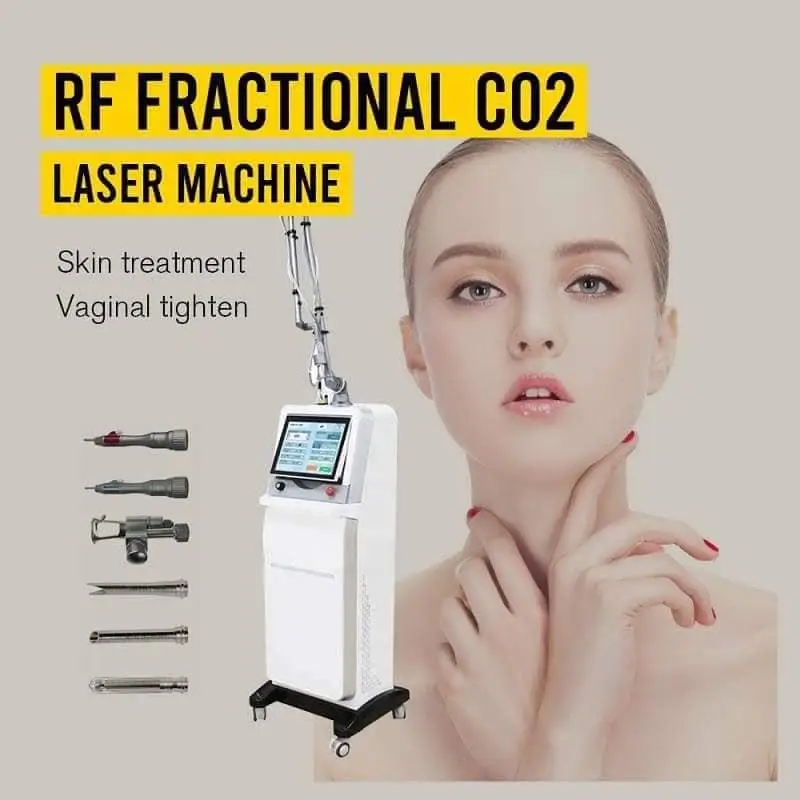 Co2 laser fractional wrinkle removal acne scar treatment medical CE TGA women vaginal tightening