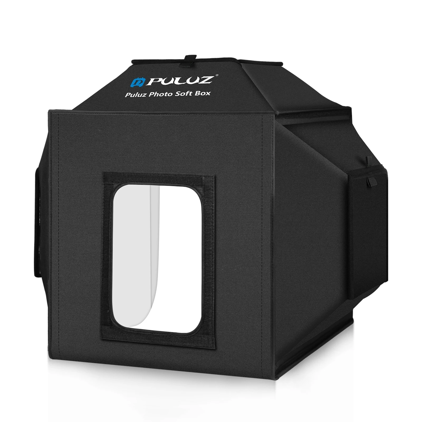 PULUZ 40*40cm Folding 24W 5500K  2 in 1 Photography Lighting Kits &4 Color Backdrops Photo Studio Shooting Tent Soft Box Softbox