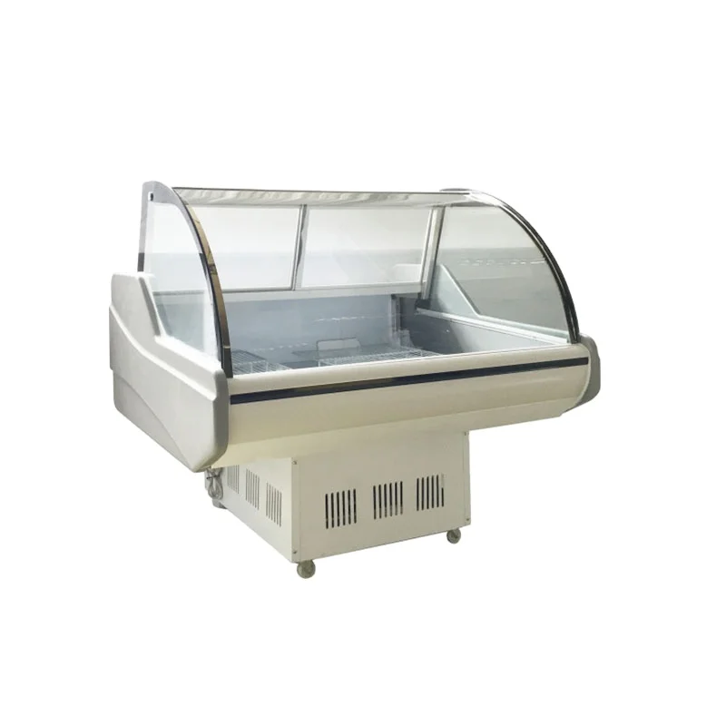 Fresh meat open display fridge Commercial Meat Freezer Supermarket refrigerator type