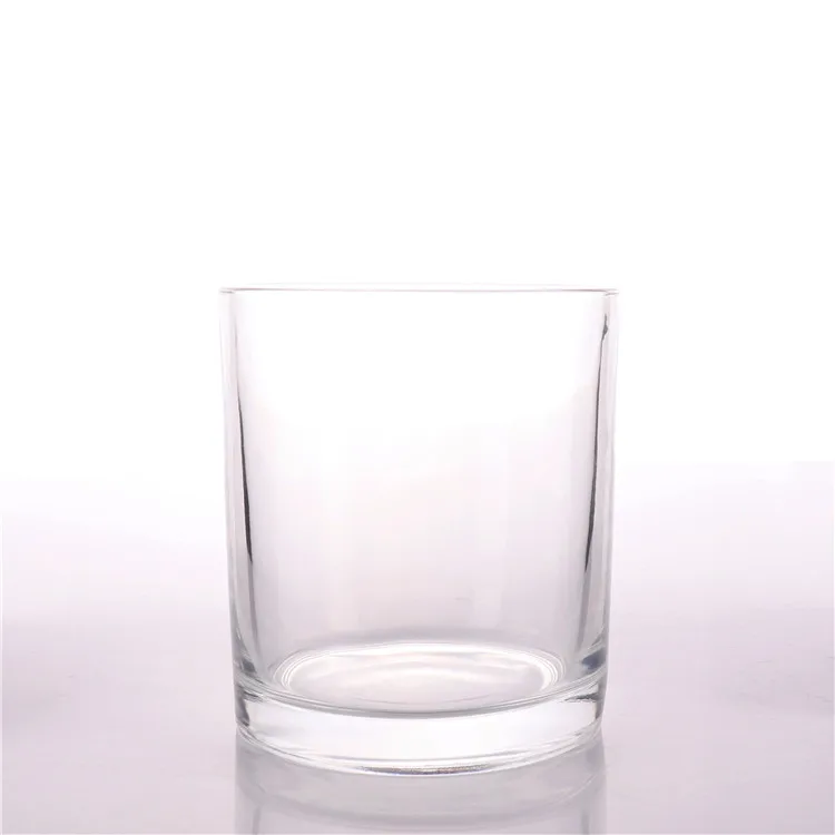 BOYE Wholesale Luxury Empty Glass Jar With Lid For Candle Making Clear Candle Holders OEM Candle Containers In Bulk