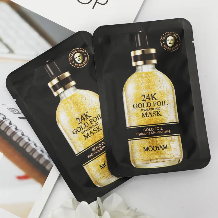 24K Mask Moisturizing Hydration Gold Hyaluronic Acid Bio Collagen Mask