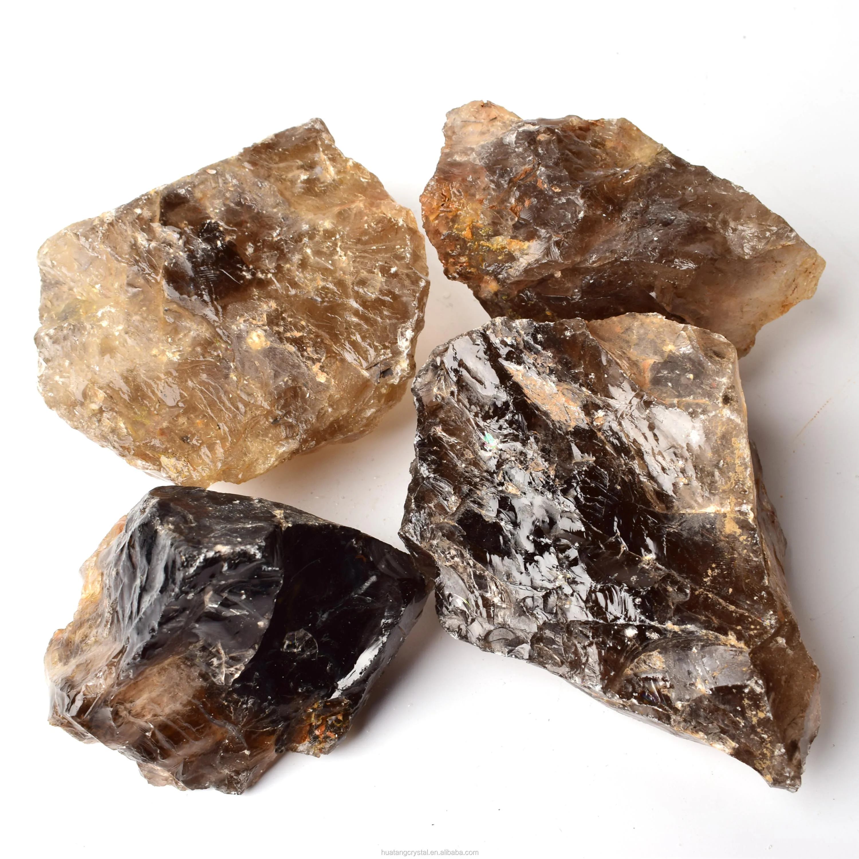 High Quality Natural Quartz Rough Gemstone Smoky Crystal For Healing
