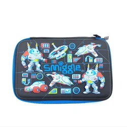 Корейский объемный кожаный пенал Eva большой вместимости, индивидуальный роскошный пенал с сублимационной печатью, милые школьные пеналы для детей