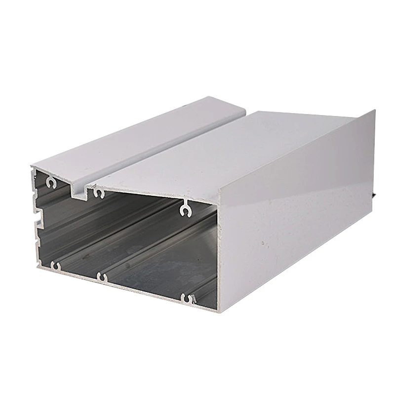 Top Quality Anodizing square Waterproof Aluminum Enclosure Extruded Profile Cnc Machining Cutting for Electronics