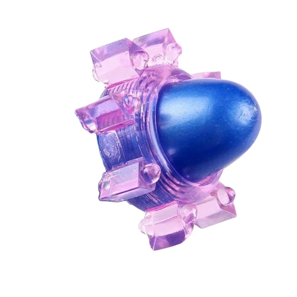 Crystal Condom Vibrater Condom Ring Penis Cock Rings