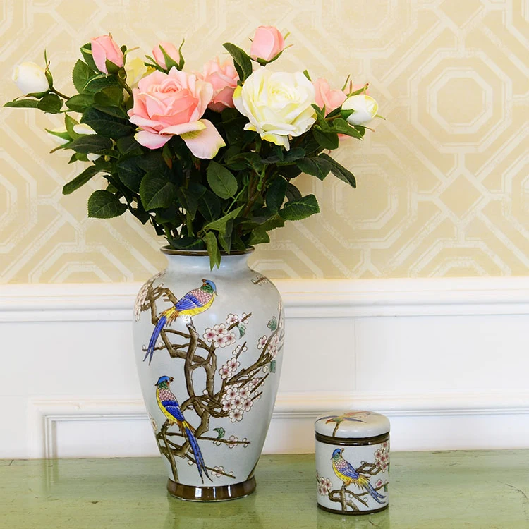 Factory direct wholesale modern home decor pottery Chinese ceramic vase