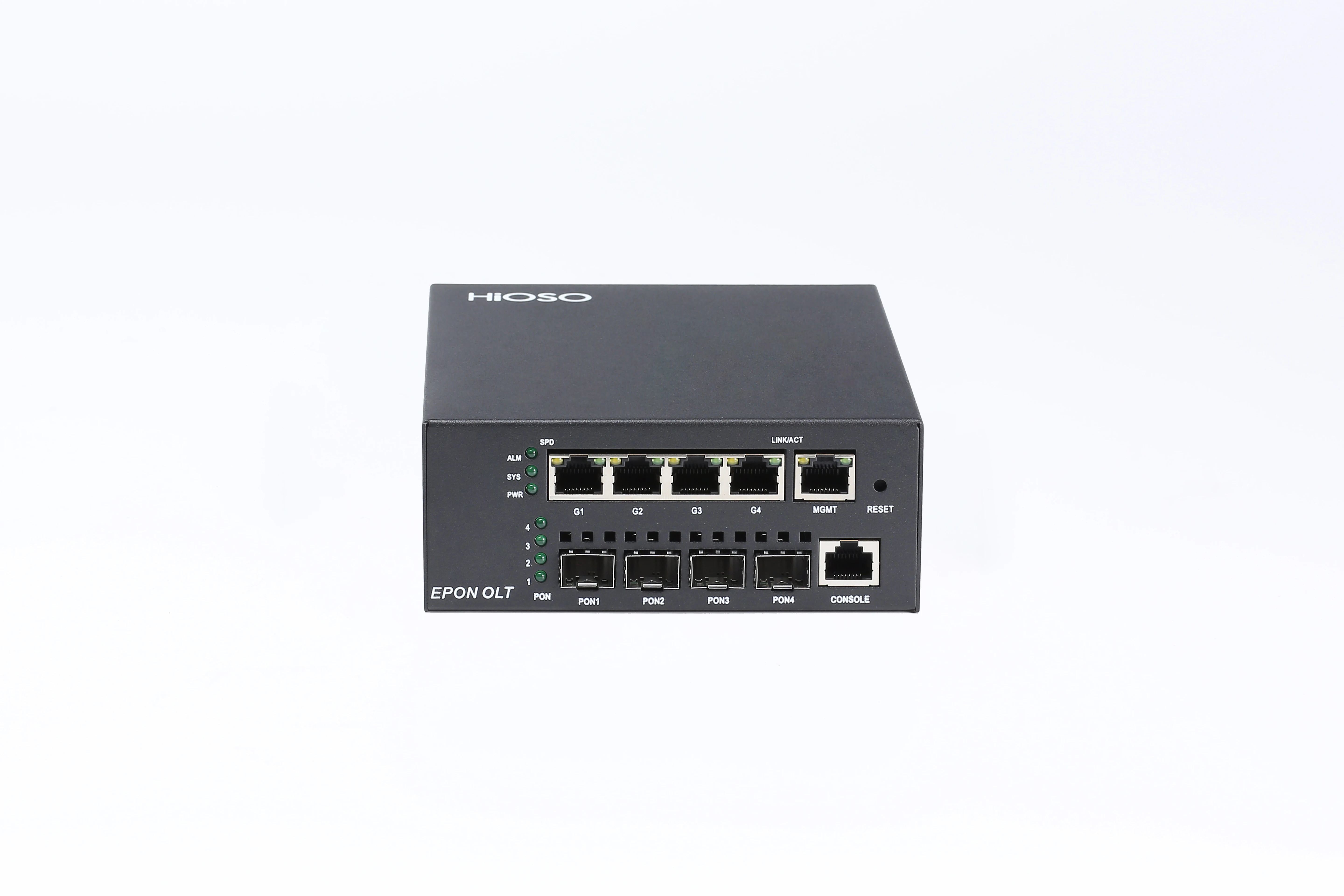Made in China factory tax included Ftth olt 4 uplink ports epon xpon mini epon 4pon olt epon with 4 PX20+++ PON SFP moules