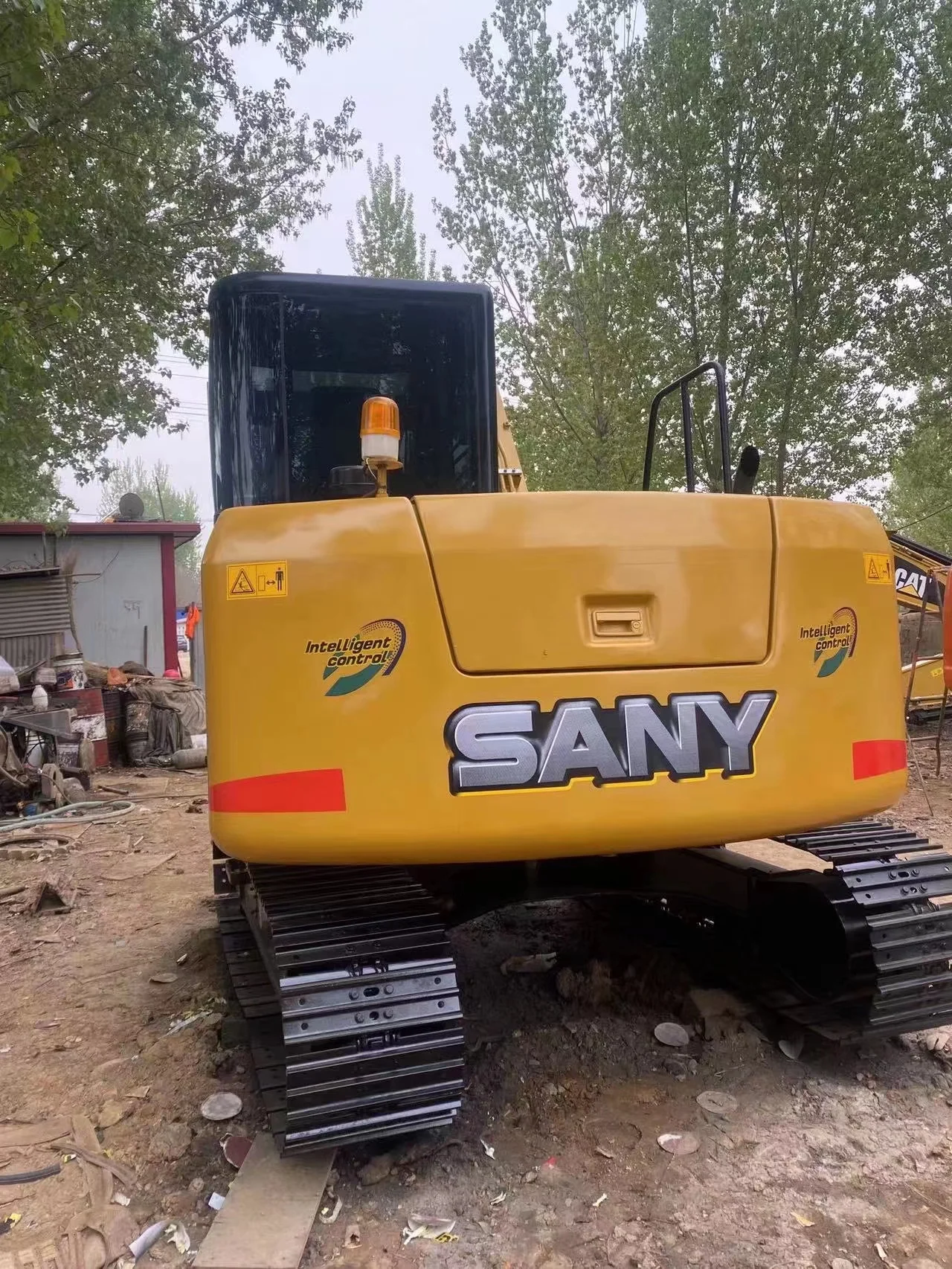 Cheap price SANY digger used  hydraulic crawler excavator with SY75C