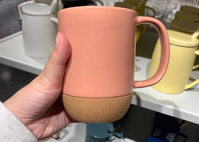 
Protection Cork Cup Sleeve Cork Heat Insulation Sheath Anti Break 