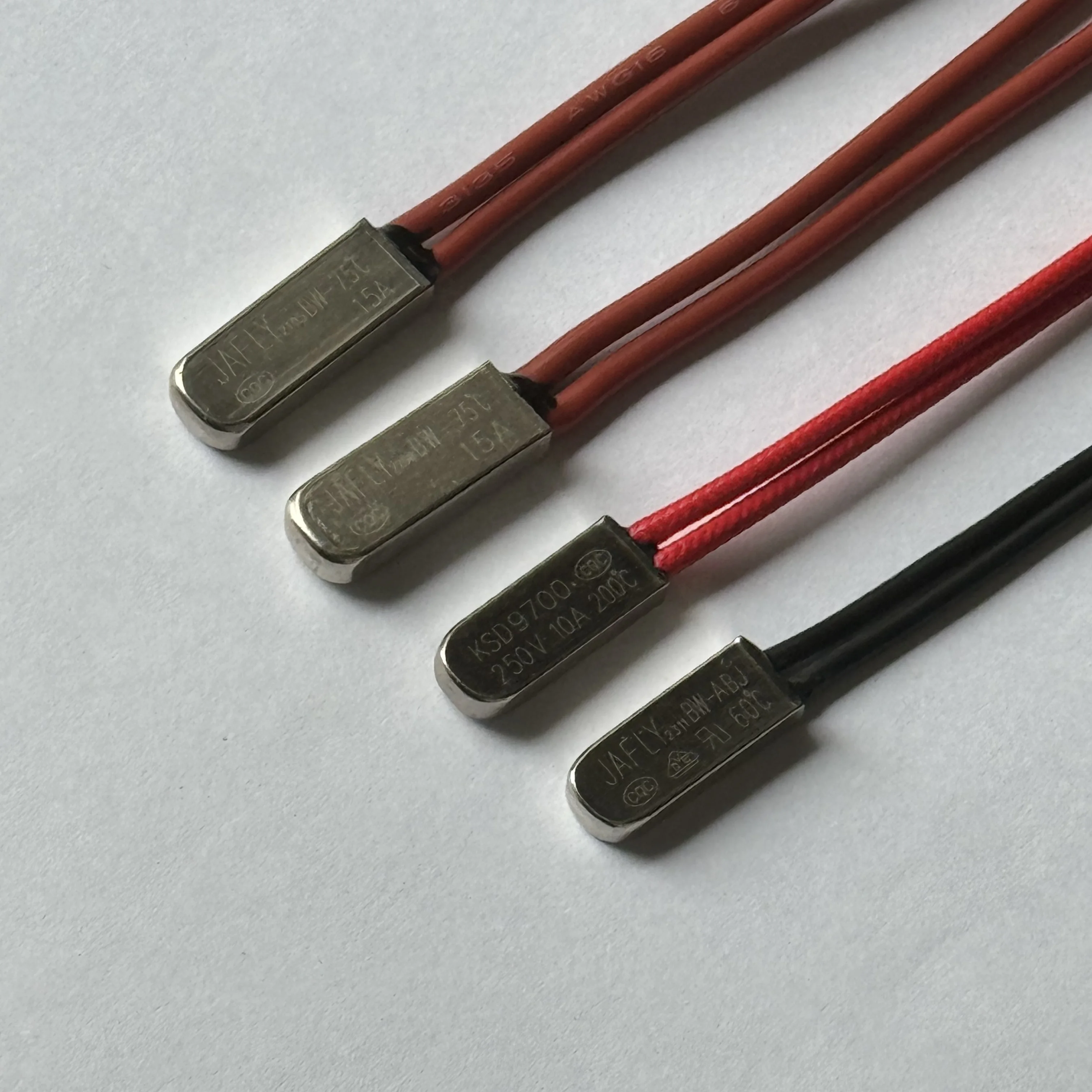 JIHUI high quality Temperature protector overload thermal protector thermostat thermo switch