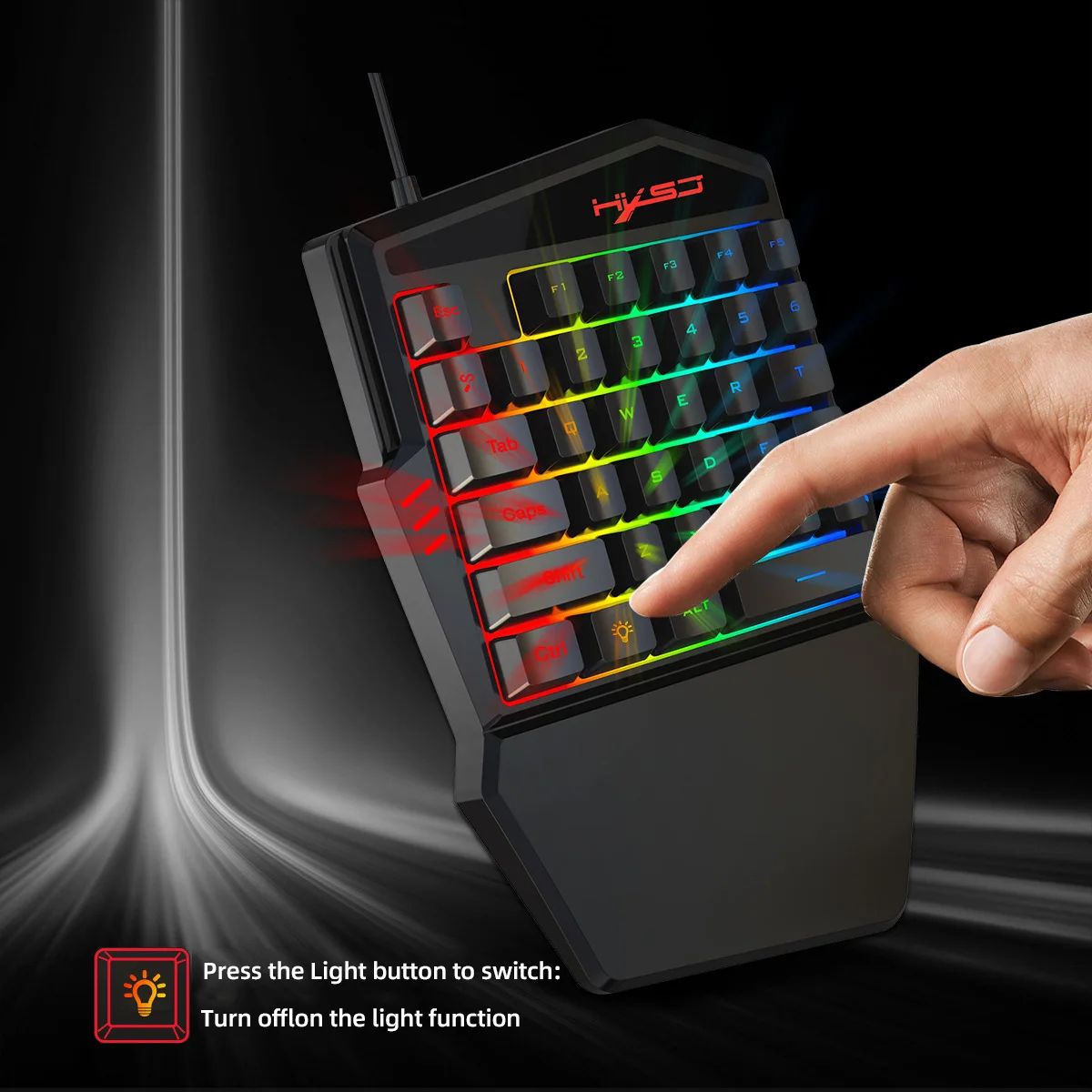  K99 Многоязычная RGB подсветка цифровая игровая светодиодная клавиатура и мышь комбинированный набор для геймера мобильного