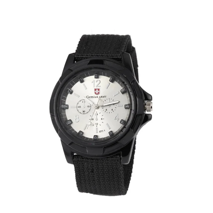 Reloj de hombre fashion business quartz hand watch casual watch nylon watch strap military reloj Luxury Brand Hot Sell