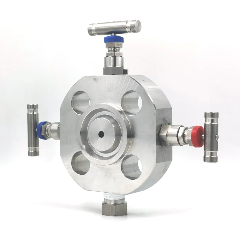 Stainless steel 1500LB Class Pipeline Instrumentation Instrument flanged Manifolds Valve DBB Double Block and Bleed