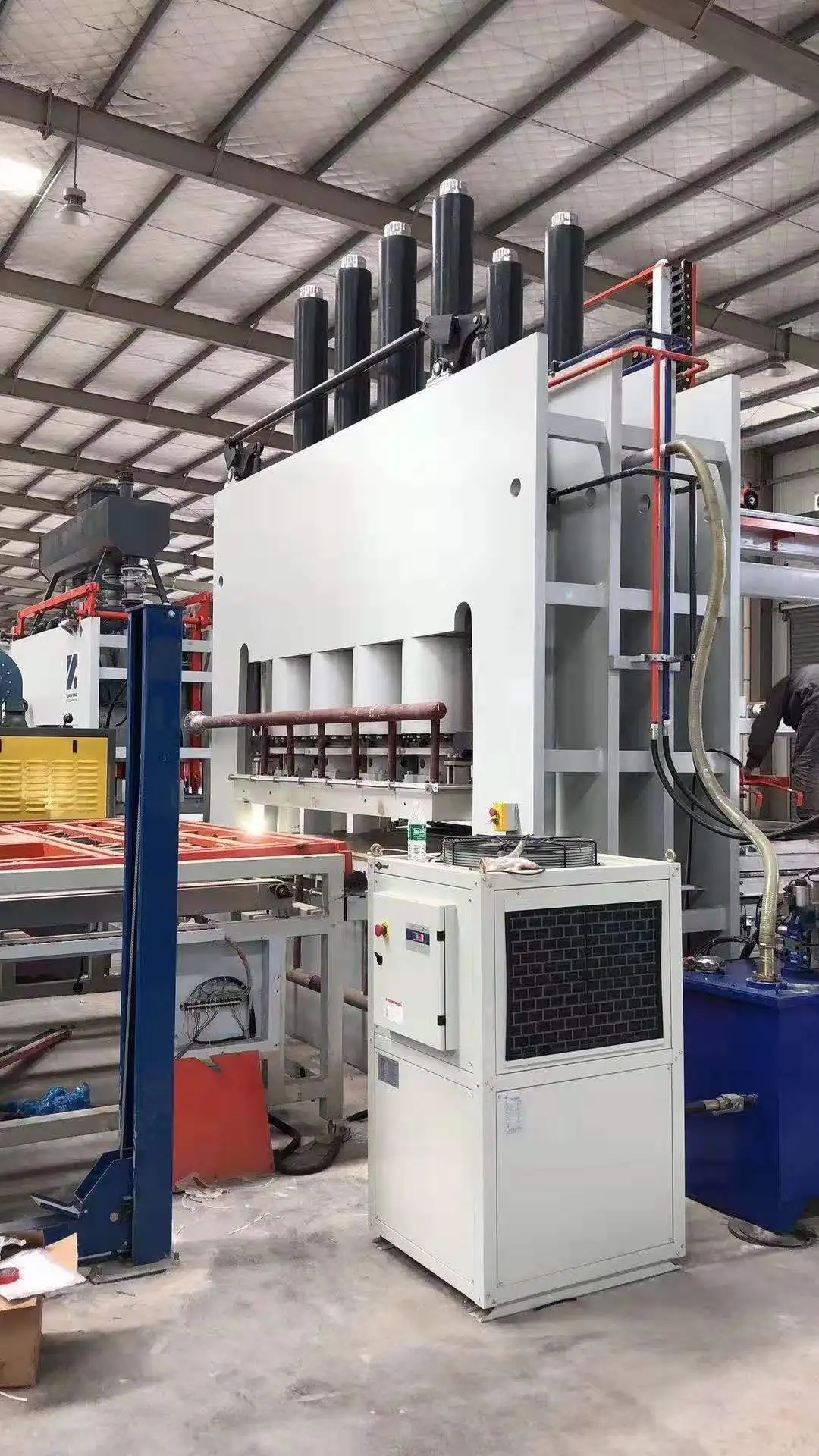 MDF Short Cycle Hot Press Machine Veneer Melamine Press Machine Short Cycle Hot Press Machine