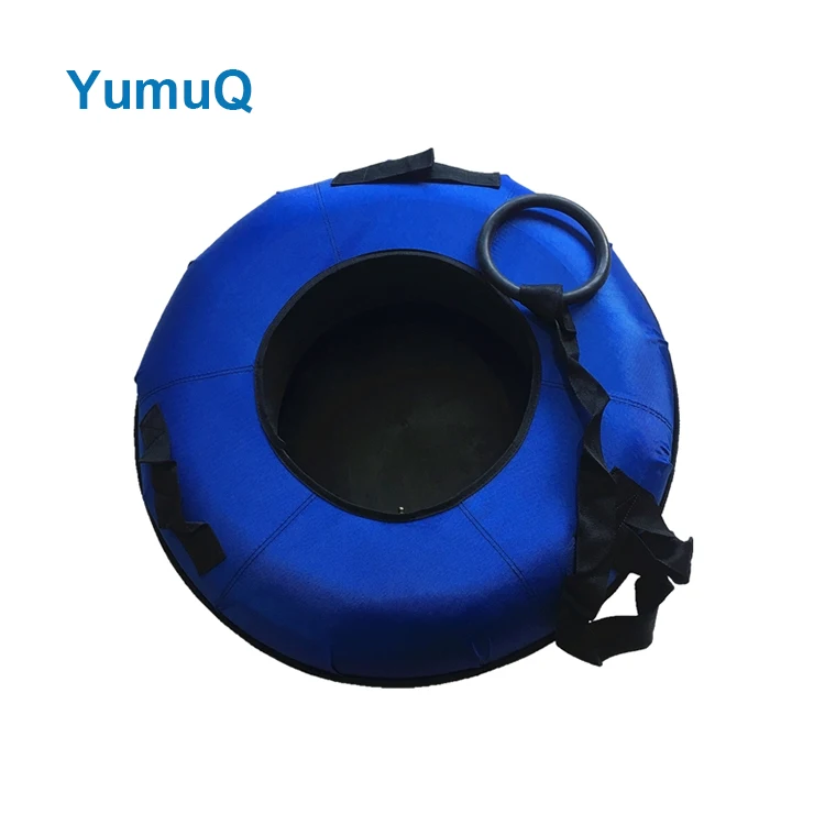 YumuQ 72cm 100cm Heavy Duty Winter Sleds Snow Tubes, Circle Durable Inflatable Snow Sled For Winter Fun