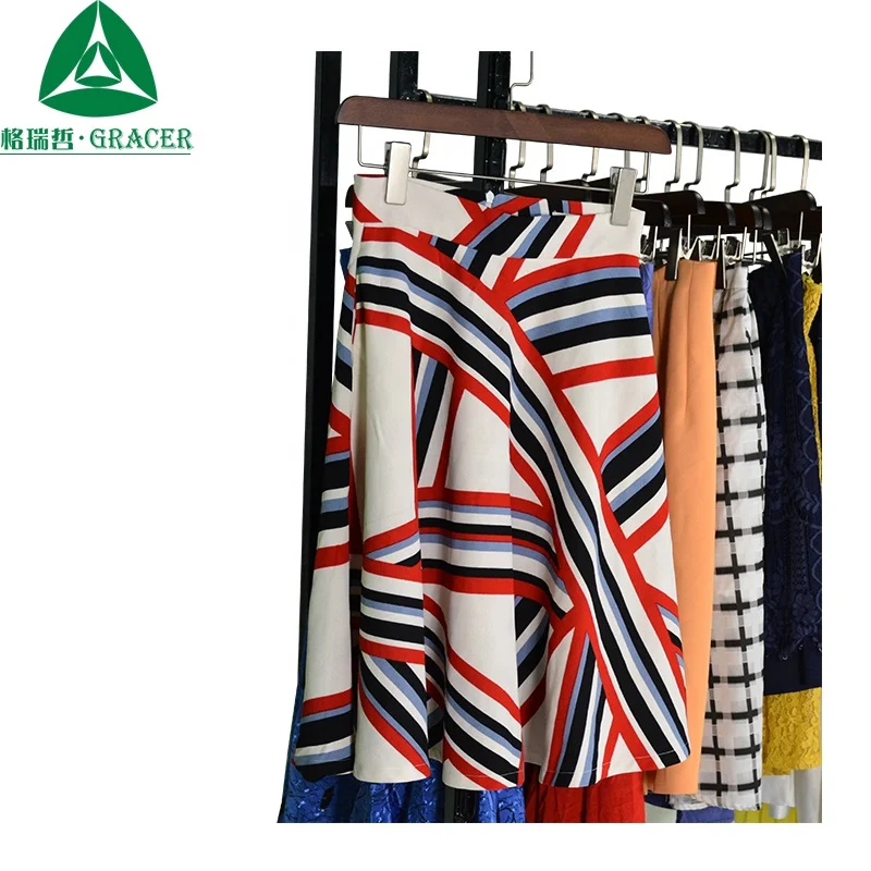 Long Skirts For Women Used Clothing Bales 100kg Second Hand Clothes In USA