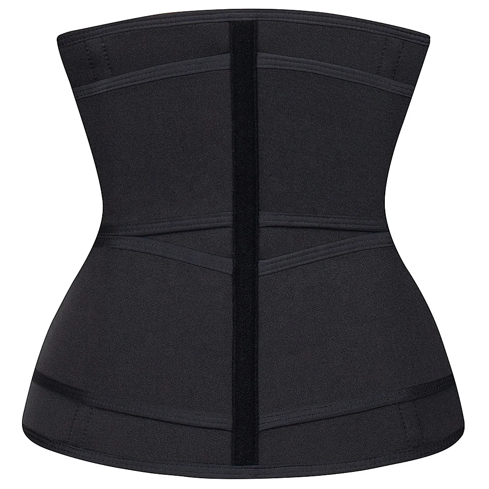 Wholesale Private Label Custom Logo 6XL Tummy Shaper Black Neoprene Waist Trainer women Belt 8019